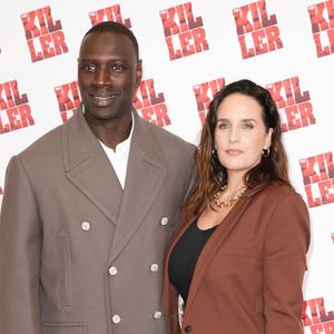Omar Sy et Hélène Sy - Avant-première du film "The Killer" au cinéma Pathé Palace à Paris © Coadic Guirec / Olivier Borde / Bestimage