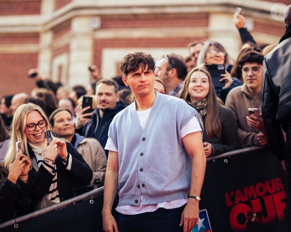 Raphaël Quenard à l'avant-première de l'Amour Ouf le 13 octobre 2024 à Lomme, France. Photo by Timo CLAEYS/ABACAPRESS.COM