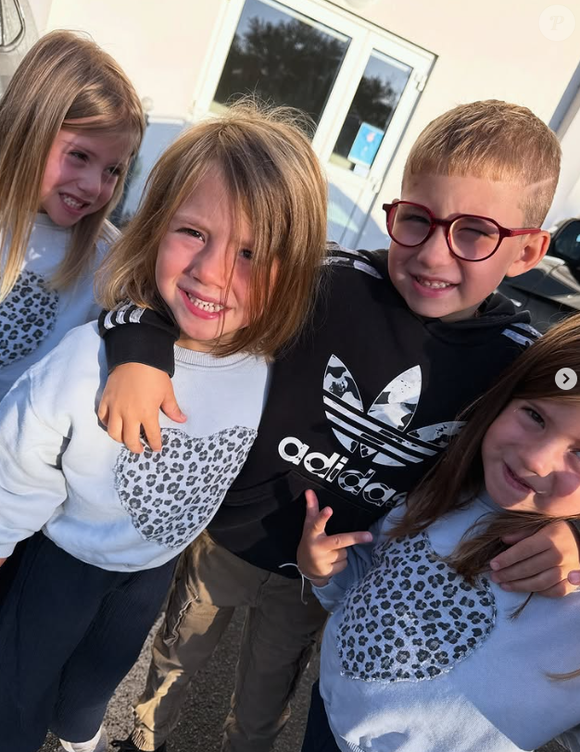 Laetitia Provenchère, star de "Familles nombreuses, la vie en XXL", est maman de quatre enfants.