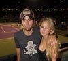 Ils ont quatre enfants.

Enrique Iglesias et sa petite amie Anna Kournikova regardent Venus Williams jouer son match de demi-finale contre Serena Williams au Sony Ericsson Open au Crandon Park Tennis Center, Floride, USA le 2 avril 2009. Photo Zuma/ABACAPRESS.COM