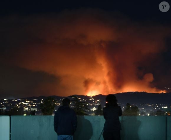 Incendies 2025 en Californie à Pacific Palisades  © Gene Blevins/ZUMA Press Wire