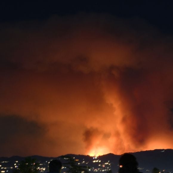 Incendies 2025 en Californie à Pacific Palisades  © Gene Blevins/ZUMA Press Wire