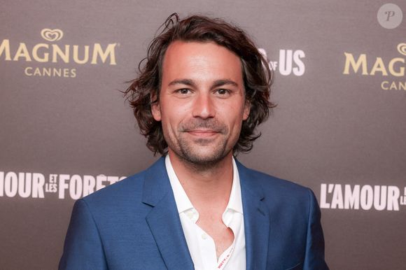 Bertrand Chameroy lors de la soirée L'Amour et les Forets à la Plage Magnum le 24 mai 2023 à Cannes, France. Photo par David Boyer/ABACAPRESS.COM