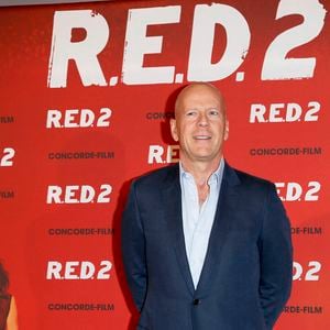 Bruce Willis lors du photocall du film "Red 2" a l'hotel Mandarin Oriental a Munich. Le 24 juillet 2013.
API / BESTIMAGE