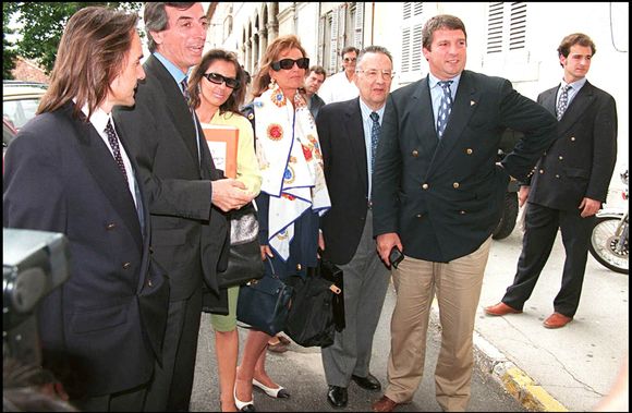 En 1994, leur aventure avait  fait couler beaucoup d’encre puisqu’ils s’étaient retrouvés ensemble devant la justice pour une affaire de fraude dans un casino à Cannes

Maria Luisa Rizzoli et Rolland Courbis se présentent au tribunal correctionnel de Grasse
DOMINIQUE JACOVIDES / BESTIMAGE