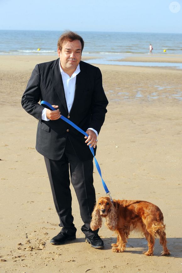 Didier Bourdon sur la plage dans le cadre du 23ème Festival du Film Romantique de Cabourg à Cabourg, France le 13 juin 2009. Photo Thierry Orban/ABACAPRESS.COM