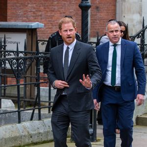 Le prince Harry, duc de Sussex, à la sortie du procès contre l'éditeur du journal "Daily Mail" à Londres, le 30 mars 2023.
© Tayfun Salci/Zuma Press/Bestimage