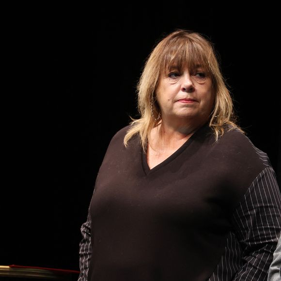 Exclusif - Michèle Bernier lors de la 4eme édition du 'Festival Histoires de Femmes' au Theatre de Dreux à Dreux le 19 Octobre 2024.

© Denis Guignebourg/Bestimage