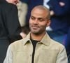 La Normandie a tenu à rendre hommage à une figure importante du basket français, qui a permis de faire rayonner la région et, plus particulièrement, la ville de Dieppe. 

Tony Parker - Les célébrités dans les tribunes lors du match aller de la demi-finale de la Ligue Des Champions (LDC) "Paris Saint-Germain (PSG) - Bayern Munich" au Parc des Princes © Christian Liewig/Bestimage