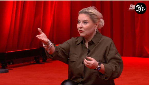 Marlène Schaff perd patience face à Charles, dans la "Star Academy". Capture d'écran TF1