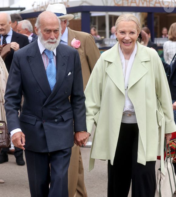 Le prince Michael et la princesse Marie-Christine de Kent - Visite du "Chelsea Flower Show", par la famille royale d'Angleterre, au Royal Hospital Chelsea à Londres. Le 20 septembre 2021. PA Photo/ Bestimage