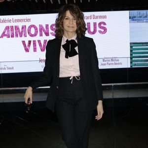Valérie Lemercier - Avant-première du film "Aimons-nous vivants" au cinéma Pathé Beaugrenelle à Paris le 8 avril 2025. 
© Coadic Guirec/Bestimage