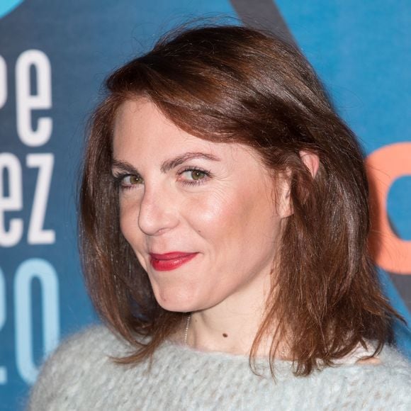 Anne-Elisabeth Blateau lors du photocall du troisième jour de la 23ème édition du festival international du film de comédie l'Alpe d'Huez, Isère, France, le 16 janvier 2020. © Cyril Moreau/Bestimage