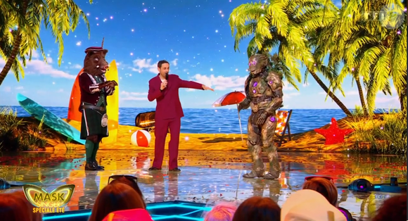 Le Cyborg dans mask Singer 9 - capture d'écran TF1