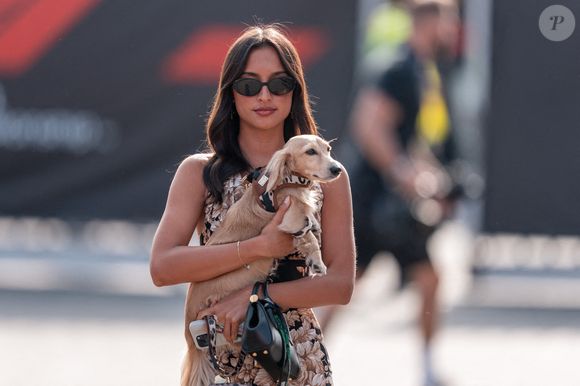 Alexandra Saint Mleux (Freundin von Charles Leclerc), ITA, Formel 1 Weltmeisterschaft, Grand Prix d'Italie, Autodromo Nazionale Monza, Race Day, Saison 2025, le 7 septembre 2025. Photo : Eibner-Pressefoto/Marcel Fischer
