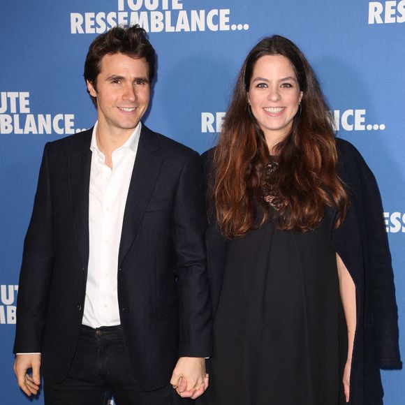 Anouchka Delon et son compagnon Julien Dereims lors de la Premiere de Toute Ressemblance..., a l'UGC Les Halles a Paris, France le 25 Novembre 2019. Photo by Jerome Domine/ABACAPRESS.COM
