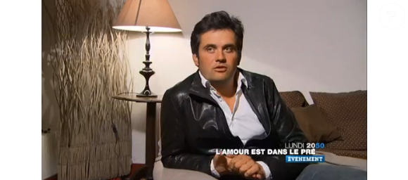 Pierre dans "L'amour est dans le pré 7", lundi 3 septembre 2012 sur M6