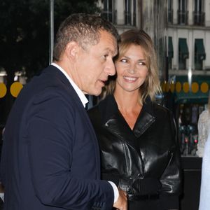 Dany Boon et sa nouvelle compagne Clara Vello - Avant-première du film "Regarde" au Cinéma Pathé Wepler à Paris le 8 septembre 2025. © Coadic Guirec/Bestimage