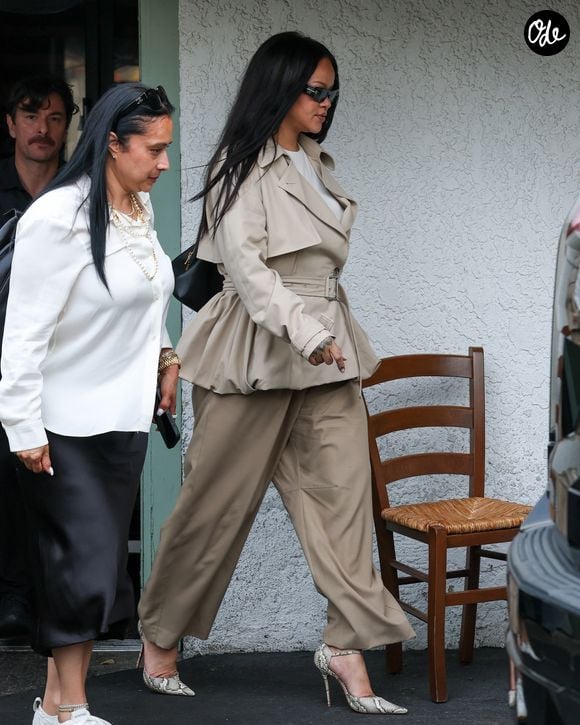 Cette table italienne de Santa Monica, fréquentée par les plus grandes stars depuis trois décennies, est devenue une véritable institution

Rihanna a été aperçue quittant le restaurant Giorgio Baldi à Santa Monica après un dîner avec A$AP Rocky, Jason Lee et d'autres personnes. Backgrid USA / Bestimage