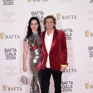 12 février 2026 - Célébrités au Gala des BAFTA Invest à l'Hôtel Chancery Rosewood Hotel
Sur la Photo: Ronnie Wood, Sally Wood
Photo : Backgrid UK/ Bestimage
