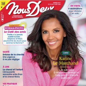 Couverture de "Nous Deux" du 19 août 2025.