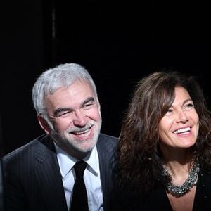 Pascal Praud et sa femme Catherine - Cérémonie de clôture du 7 ème Festival de cinéma et musique de film de La Baule, le 26 juin 2021. RACHID BELLAK / BESTIMAGE