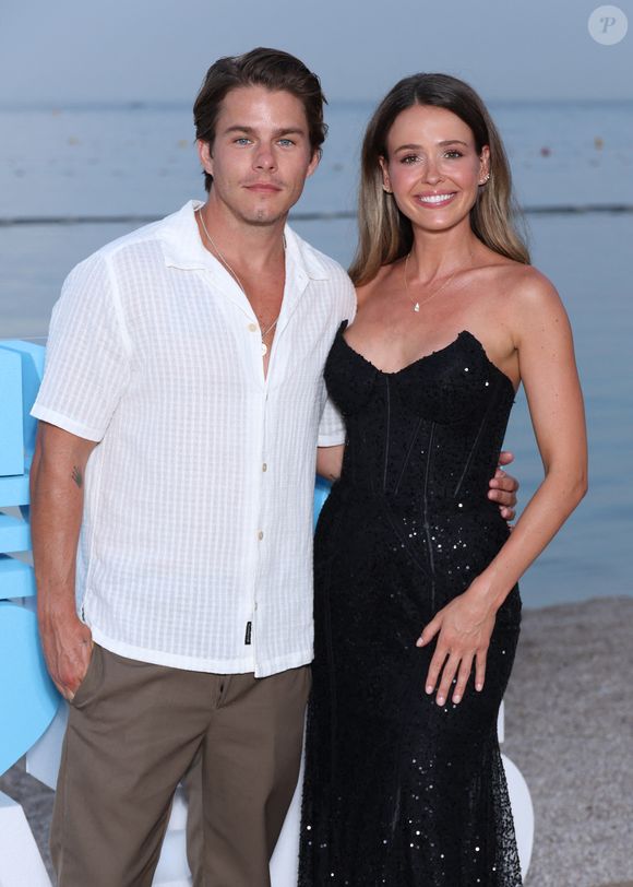 Jocelyn Hudon et guest - Photocall de la soirée au "Neptune" lors du 64ème Festival de Télevision de Monte Carlo le 14 juin 2025.
© Denis Guignebourg / Bestimage