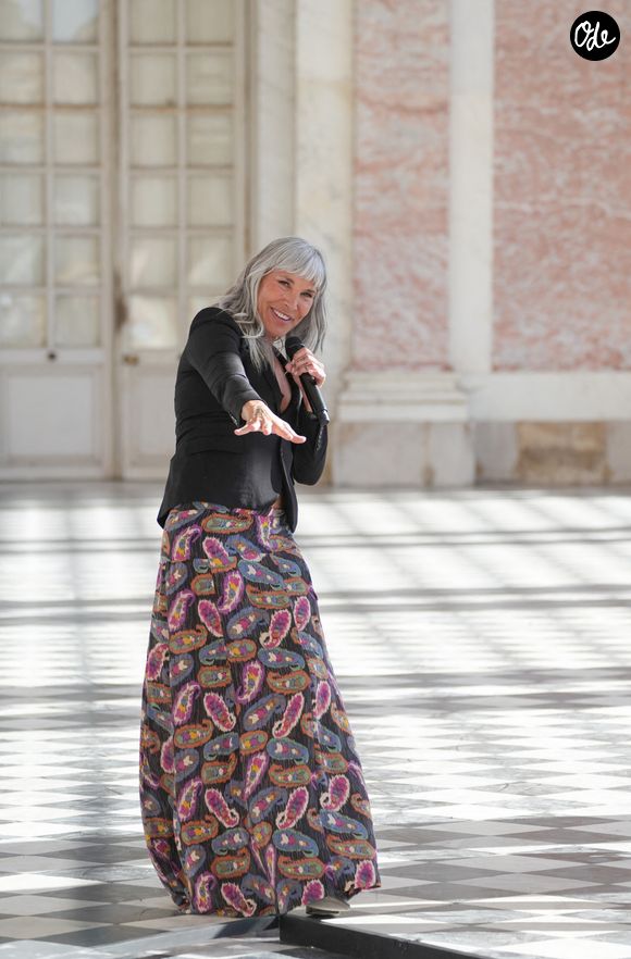Zazie lors de l'enregistrement de l'émission "Versailles en fêtes" diffusée le 5 septembre 2026 sur France 2, à Versailles, France, le 6 juillet 2026. © Guebey-Tribeca/Bestimage