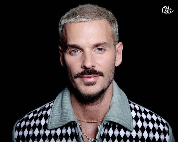 M Pokora pose à Paris, en France, le 13 octobre 2023. Photo : Jérôme Dominé/ABACAPRESS.COM