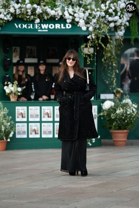Monica Bellucci au Vogue World 2026 à la Galleria Vittorio Emanuele II le 22 septembre 2026
©SGPItalia