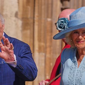 Comme le veut la tradition, les membres de la famille royale britannique se sont réunis pour Pâques à la chapelle Saint-George du château de Windsor, dans le Berkshire...


Le roi Charles III et la reine Camilla assistent à l'office des matines de Pâques à la chapelle St George au château de Windsor, Berkshire. Royaume-Uni.  Photo par Kirsty Wigglesworth/PA Wire/ABACAPRESS.COM
