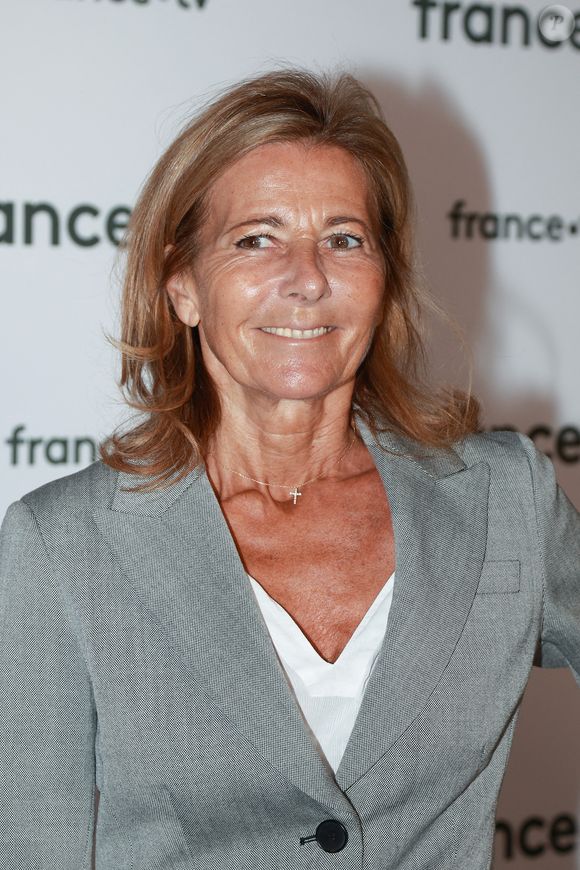 Claire Chazal participe à la conférence de presse de France Télévision le 06 juillet 2022 à Paris, France. Photo par Nasser Berzane/ABACAPRESS.COM