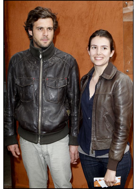 Louise Monot et Lannick Gautry à Roland-Garros, le 1er juin 2010.
Angeli
