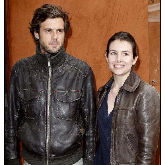 Louise Monot et Lannick Gautry à Roland-Garros, le 1er juin 2010.
Angeli