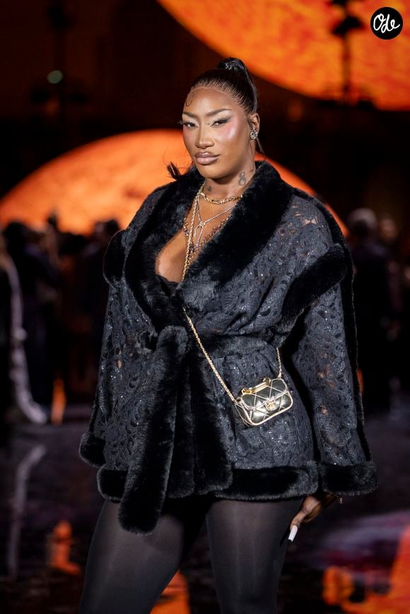 Aya Nakamura – Photo Call  du Défilé de mode Chanel Collection Printemps-Été 2026 dans le cadre de la Fashion Week de Paris, France, le 6 octobre 2025.
© Olivier Borde / Bestimage