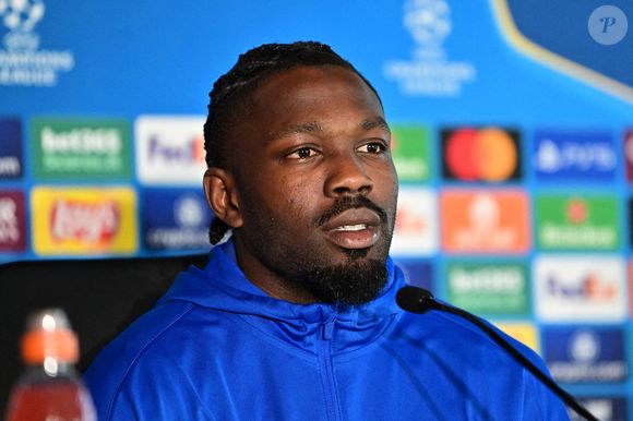 Marcus Thuram vu lors de la journée des médias de l'Inter lors de la journée des médias de l'Inter Champions League, match de football de l'UEFA Champions League à Appiano Gentile, Italie, 26 mai 2025 ©IPA Sport/ABACA