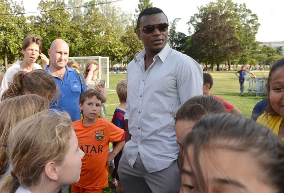 Banqueroute pour le Champion du Monde ? La justice va se prononcer.

L'ancien footballeur Marcel Desailly inaugure le nouveau terrain de football 'Feydball' dans le cadre du 4ème festival d'art 'Voyage a Nantes' à Nantes, France, le 3 juillet 2015. Photo by Guy Durand/ABACAPRESS.COM