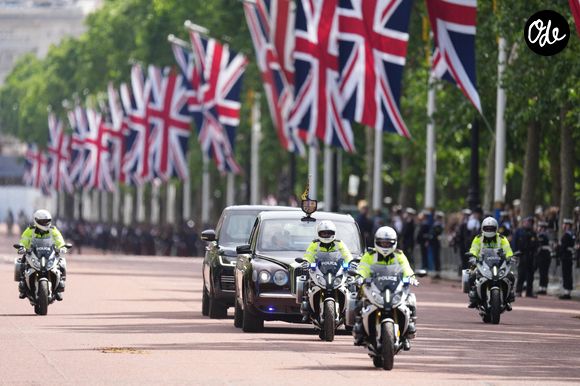 illustration - Des membres de la famille royale assistent à la parade « Trooping the Colour » au palais de Buckingham, à Londres, au Royaume-Uni, le 13 juin 2026.

© Julien Burton / Bestimage