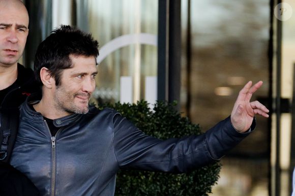 Bixente Lizarazu quitte l'hôtel qui héberge les artistes des Enfoires. Le 30e anniversaire du spectacle se tiendra à l'Arkea Arena. Bordeaux, France, 28 janvier 2019. Photo par Thibaud Moritz/ABACAPRESS.COM