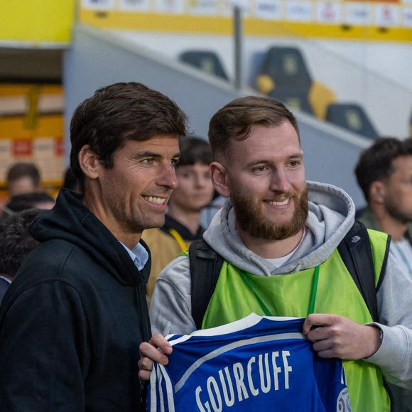 Yoann Gourcuff - Match des Légendes du Variétés Club de France contre le FC Nantes au profit du Secours Populaire au stade de la Beaujoire à Nantes le 3 juin 2025. © Martin Bousseau/Bestimage