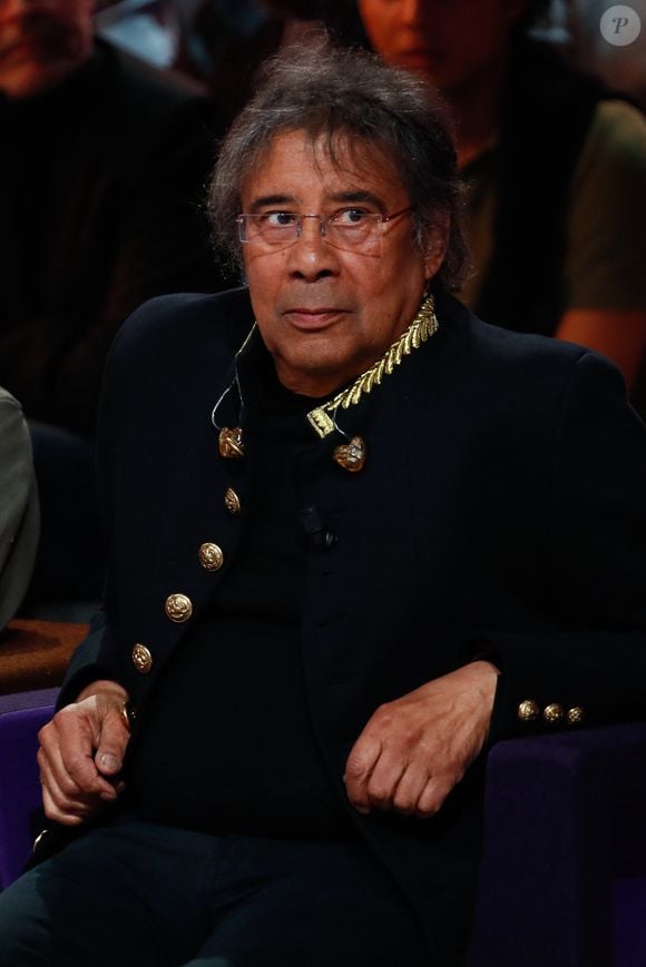 Laurent Voulzy lors de l'enregistrement de l'émission "Famille je vous aime" présentée par M. Drucker et qui sera diffusée le 13 juin 2025 sur France 3, aux Studios rive gauche à Paris, France, le 14 avril 2025. © Clovis-Gaffiot/Bestimage