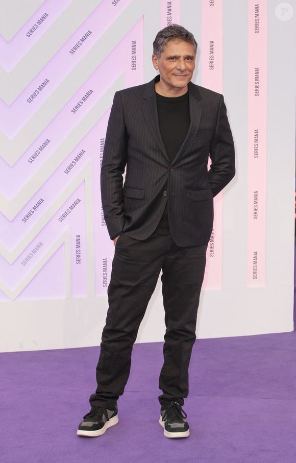 Pascal Elbé au photocall de la cérémonie de clôture du festival Series Mania à Lille le 28 mars 2025.
© Stéphane Vansteenkiste / Bestimage