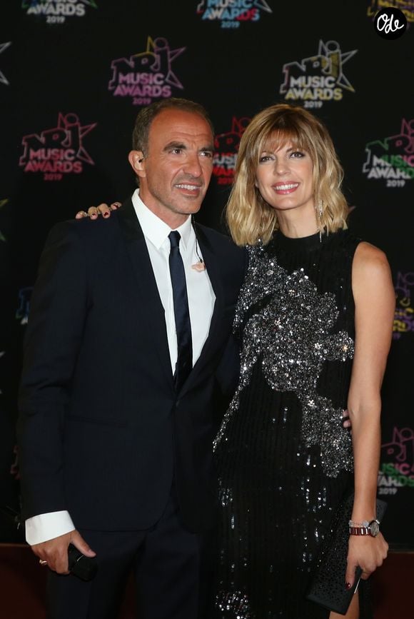 Nikos Aliagas et sa compagne Tina - 21ème édition des NRJ Music Awards au Palais des festivals à Cannes le 9 novembre 2019. © Dominique Jacovides/Bestimage