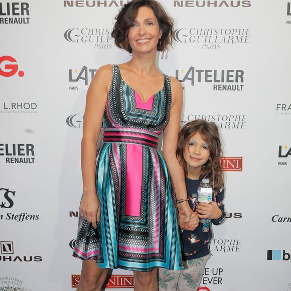 Adeline Blondieau et sa fille Wilona Hubert - People au défilé de mode prêt-à-porter printemps-été 2019 "Christophe Guillarmé" à Paris. Le 2 octobre 2018
© Veeren-CVS / Bestimage