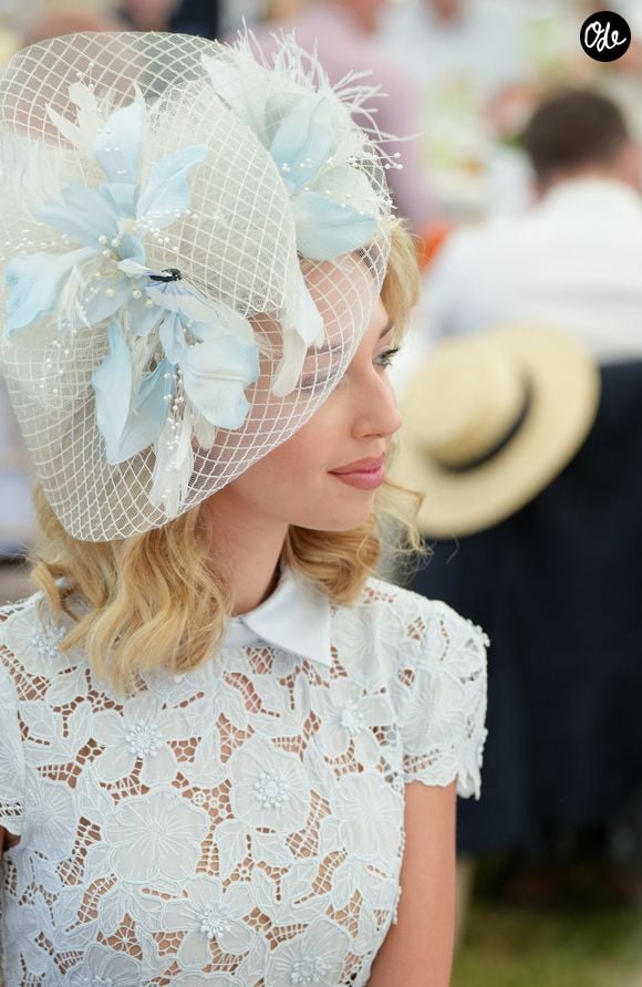 S.A.R. la Princesse Maria Chiara de Bourbon des Deux-Siciles - Prix de Diane Longines 2026 à l'Hippodrome de Chantilly le 14 juin 2026.
© Anne-Sophie Guebey / Bestimage