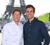 Les amoureux ont assurément fait le bon choix. Pour cause, la capitale andalouse vient tout juste d'être couronnée par le très sérieux média Time Out comme la ville la plus heureuse d'Europe (se hissant également à la 9e place du classement mondial)

Exclusif - Jean-Baptiste Marteau (D) et son mari Jean dans la tente VIP du Longines Paris Eiffel Jumping le 20 juin 2025.
© Perusseau / Veeren / Bestimage