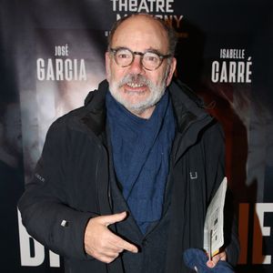 Exclusif - Jean-Pierre Darroussin - 1ère représentation de la Pièce "Biographie : un jeu" au Théâtre Marigny à Paris, France, le 17 Janvier 2024.

© Bertrand Rindoff / Bestimage
