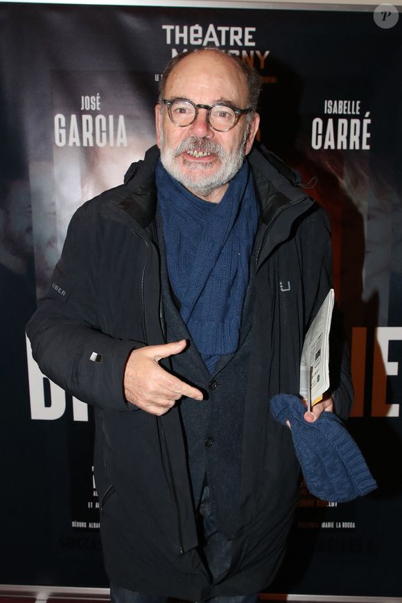 Exclusif - Jean-Pierre Darroussin - 1ère représentation de la Pièce "Biographie : un jeu" au Théâtre Marigny à Paris, France, le 17 Janvier 2024.

© Bertrand Rindoff / Bestimage
