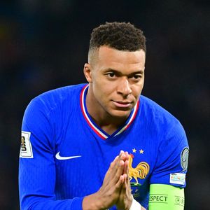 Kylian Mbappé lors du match de qualification de la Coupe du monde 2026 entre la France contre l'Ukraine (4-0) au Parc des Princes à Paris, France, le 13 novembre 2025. © Christian Liewig/Bestimage