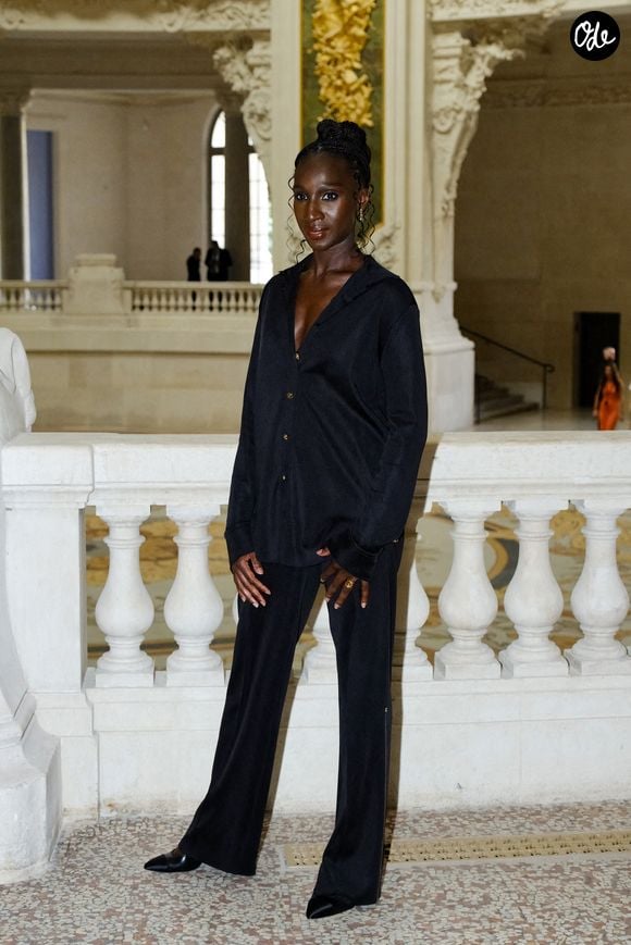 Eye Haïdara au premier défilé Chanel "Collection Haute Couture Automne/Hiver 2026-2027" lors de la Fashion Week de Paris, le 7 juillet 2026

© Pauline Mourey / Bestimage